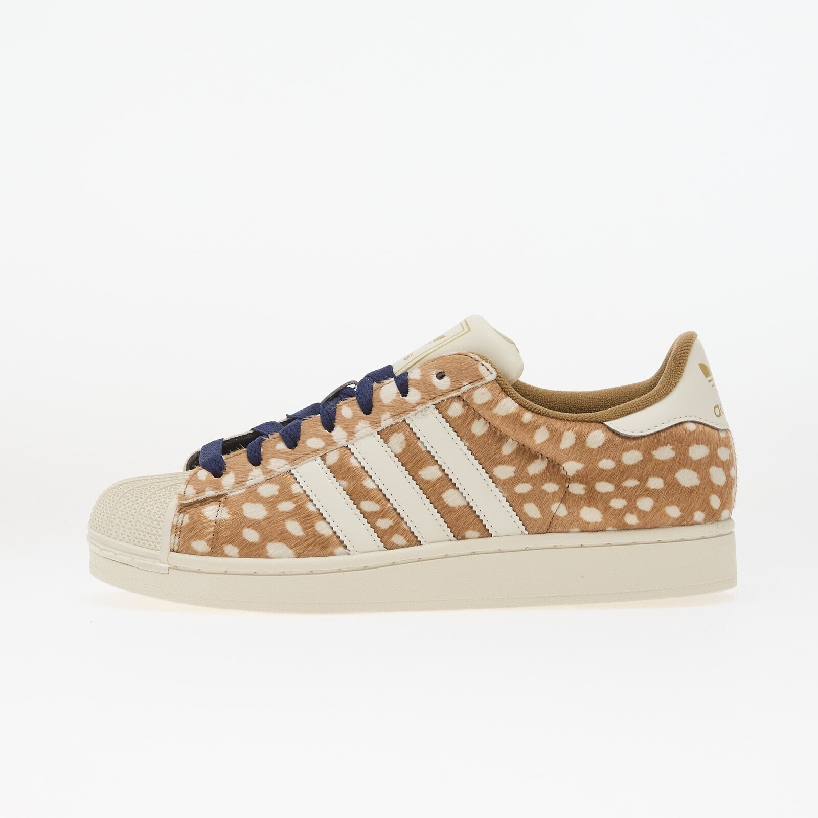 Sneakers adidas Superstar II Brown Desert/ Off White/ Dark Blue UK 4.5