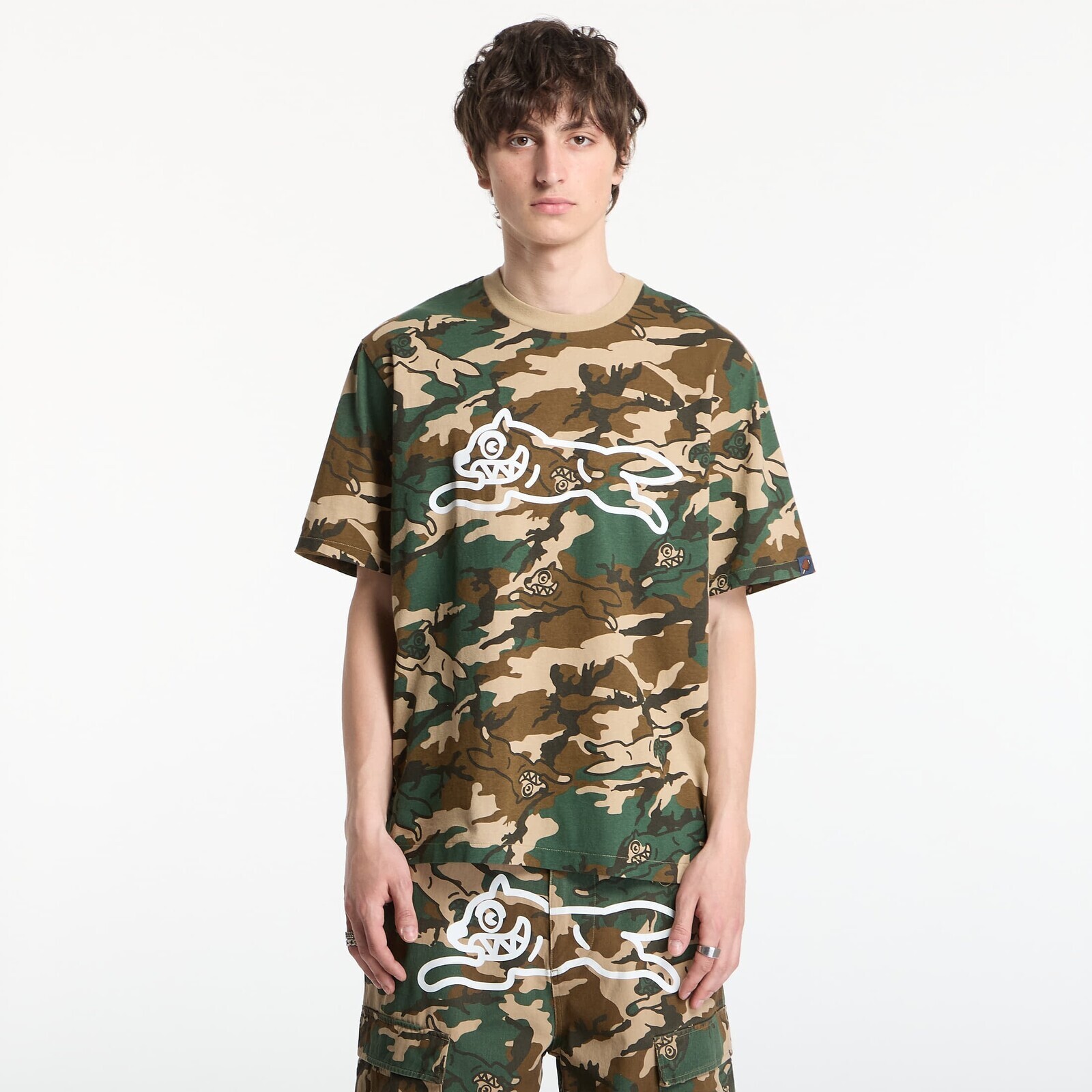 T-shirt Billionaire Boys Club Icecream Running Dog Woodland Camo T-Shirt Multi L