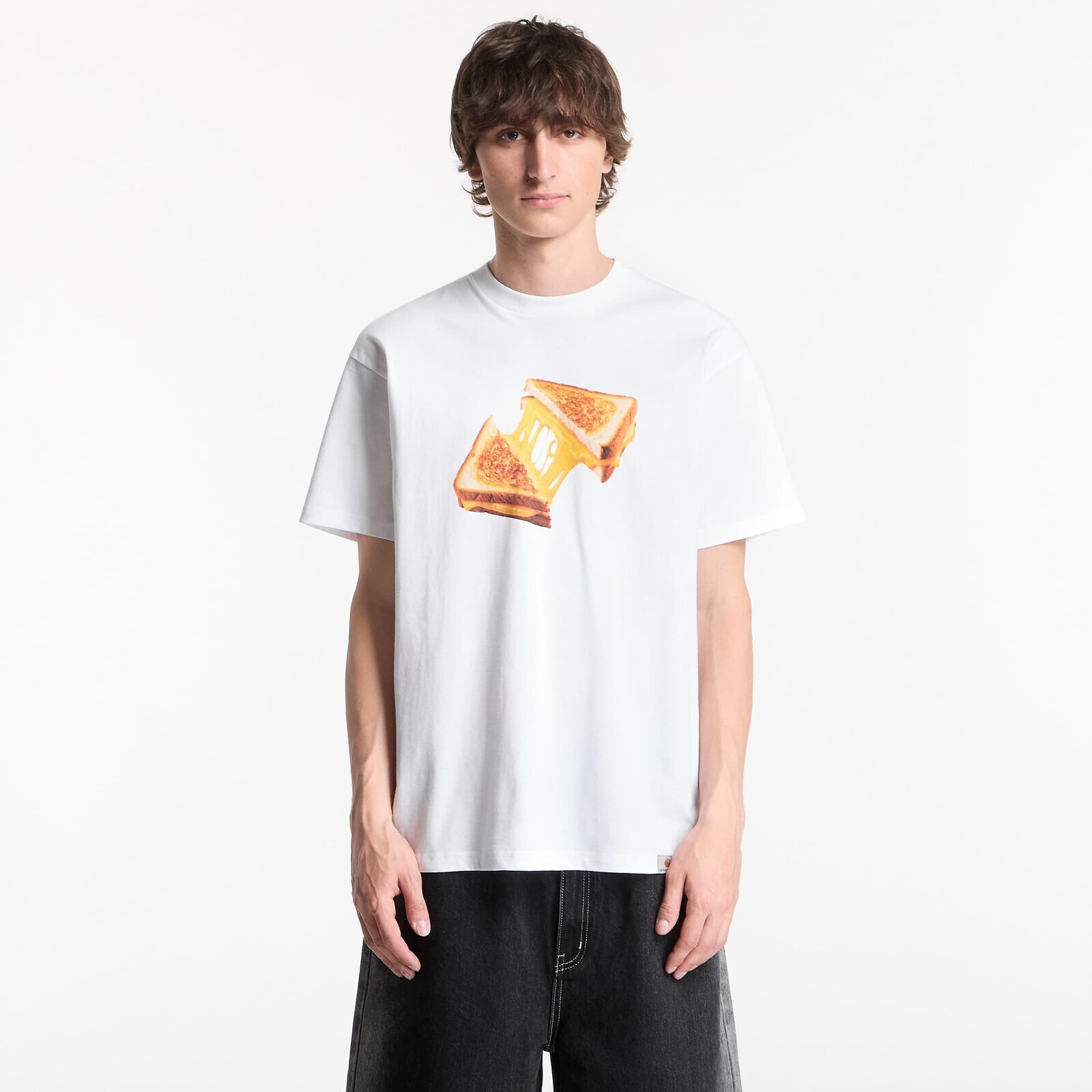 T-shirt Carhartt WIP S/S Cheese Toast T-Shirt UNISEX White S