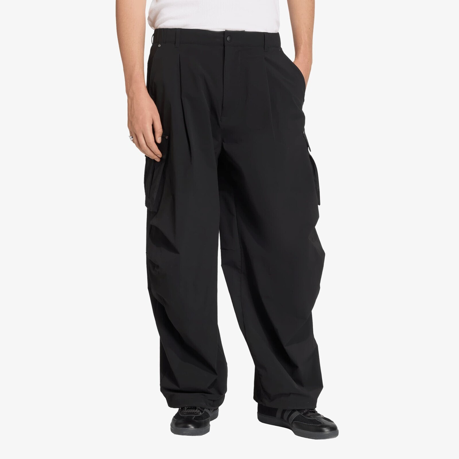 Pants adidas Premium Essentials Utility Cargo Tracksuit Bottoms Black 32