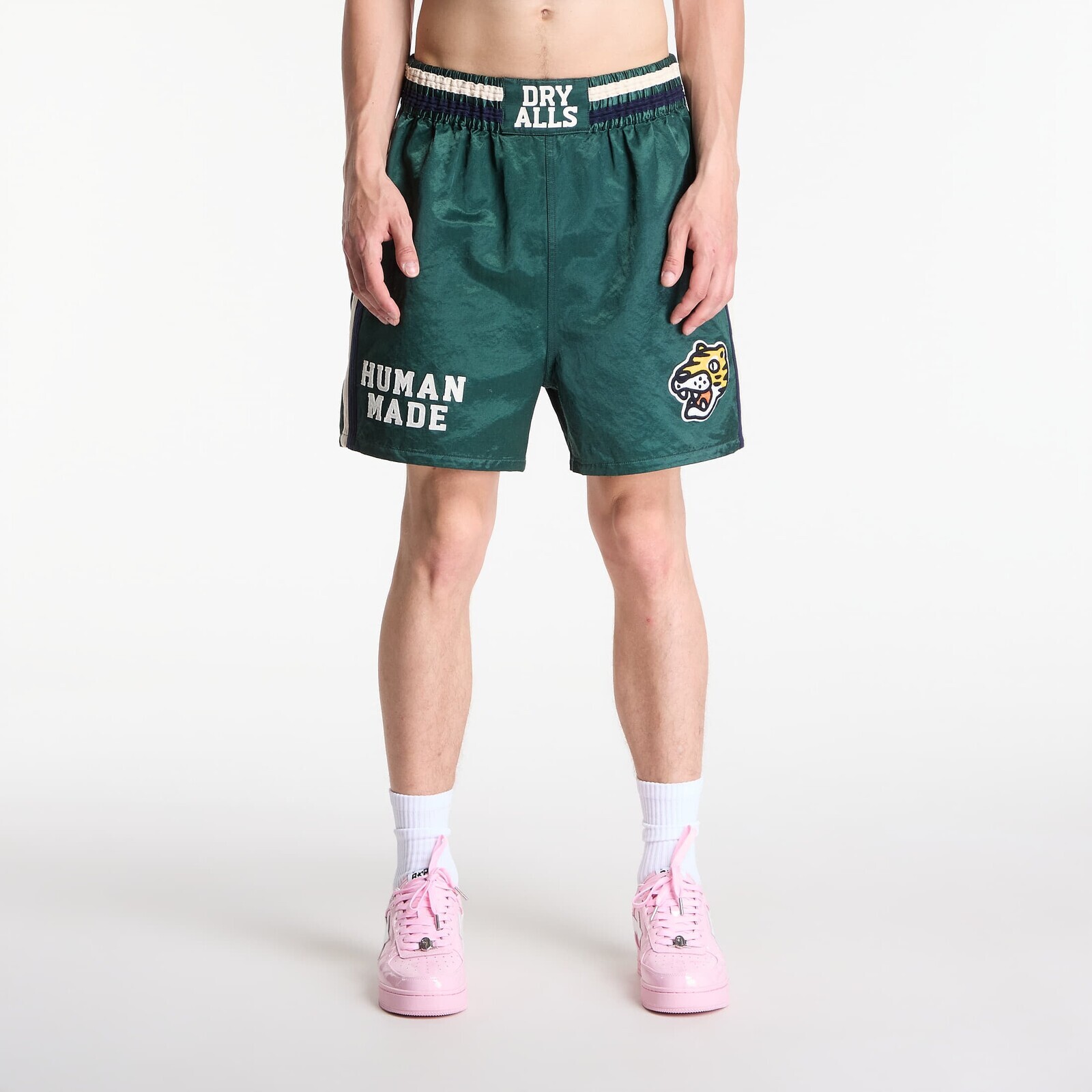 HUMAN MADE Game Shorts UNISEX Green L