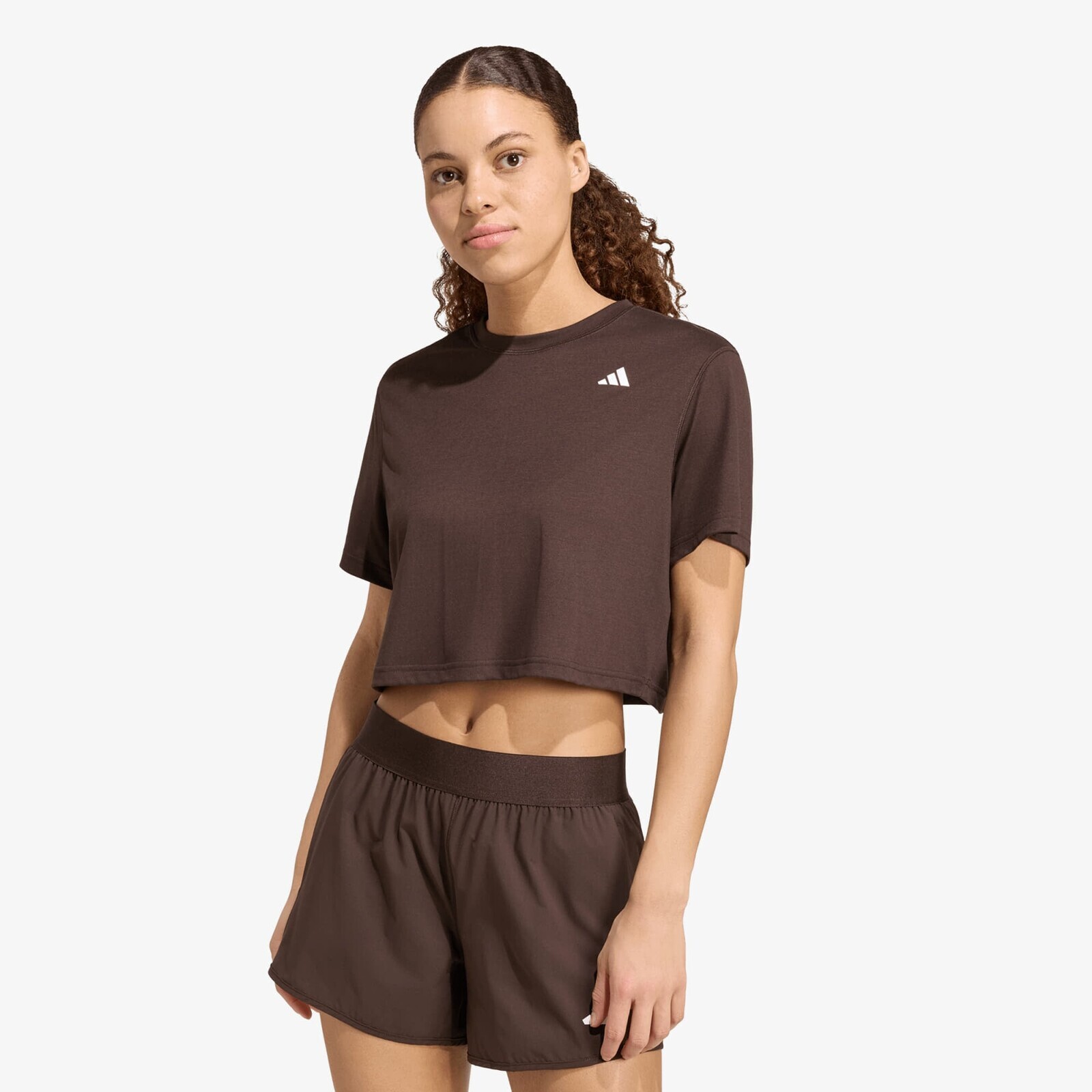 T-shirt adidas We Min Tee Aurora Coffee S