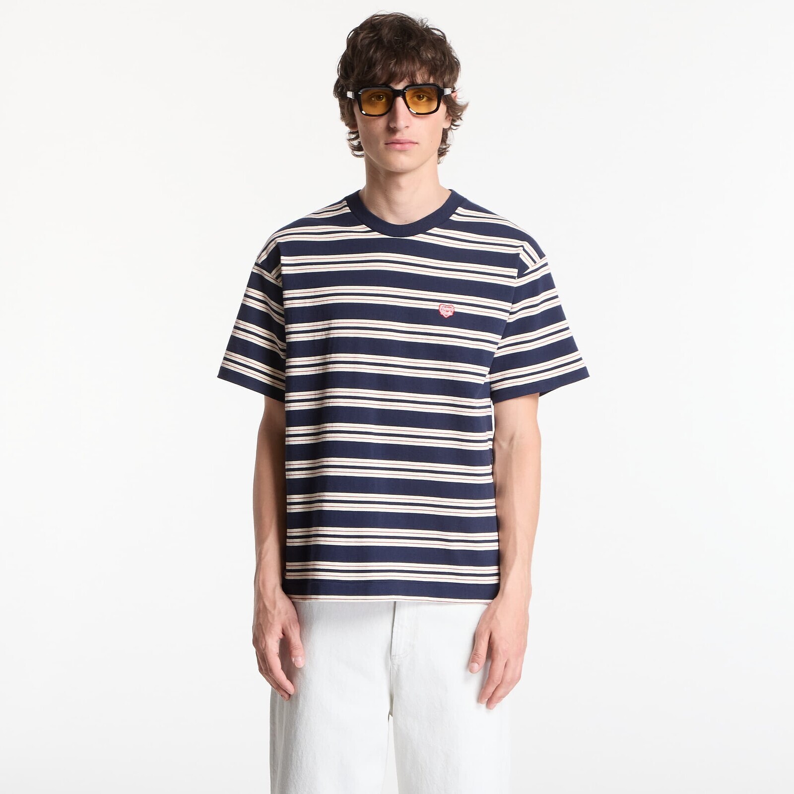 T-shirt HUMAN MADE Striped T-Shirt UNISEX Navy XL