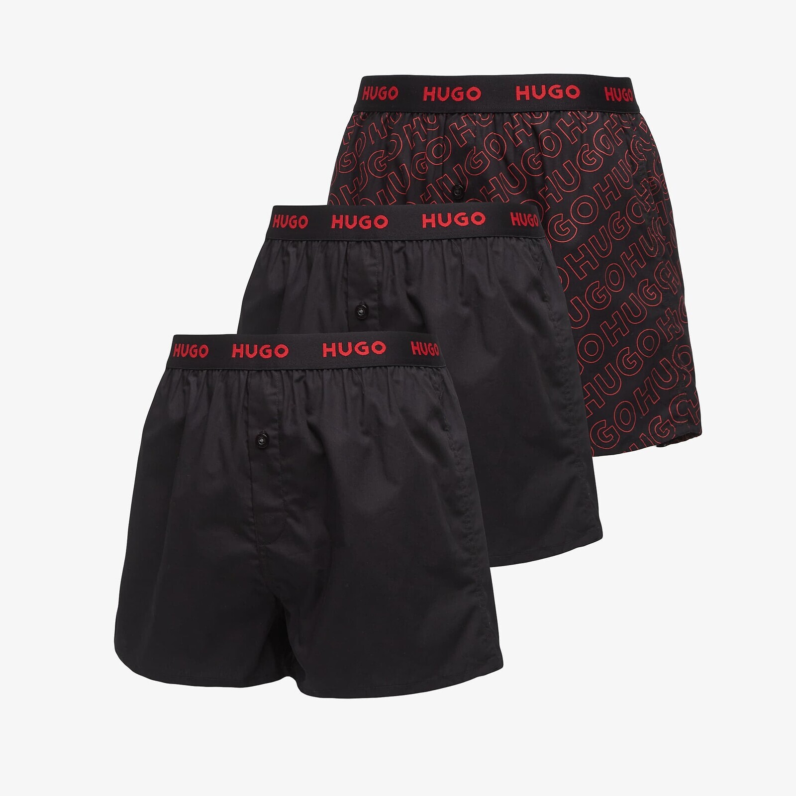 Hugo Boss Woven Boxer Triplet Multicolor XL
