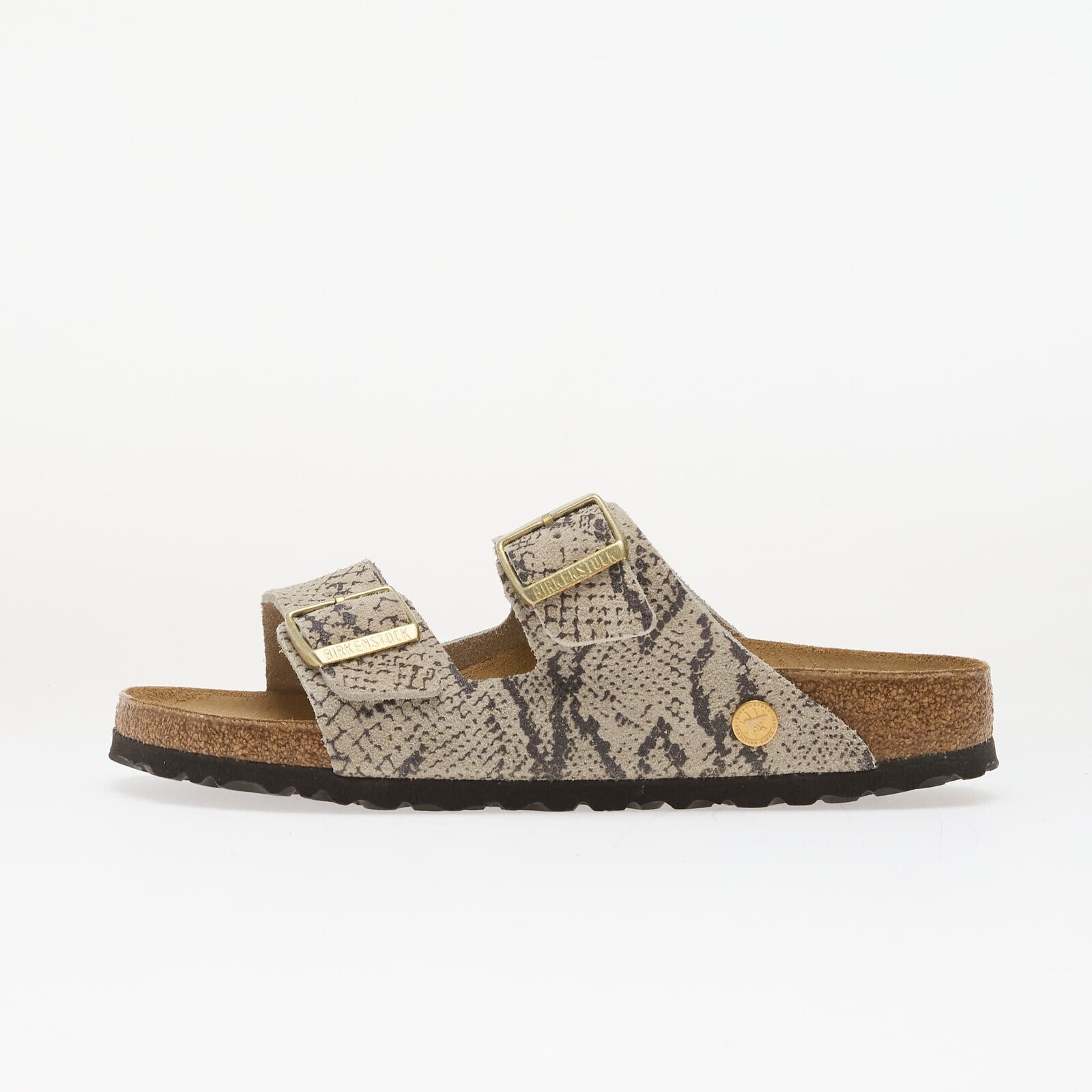 Sneakers Birkenstock Arizona Print LEVE Snake Oyster UK 5