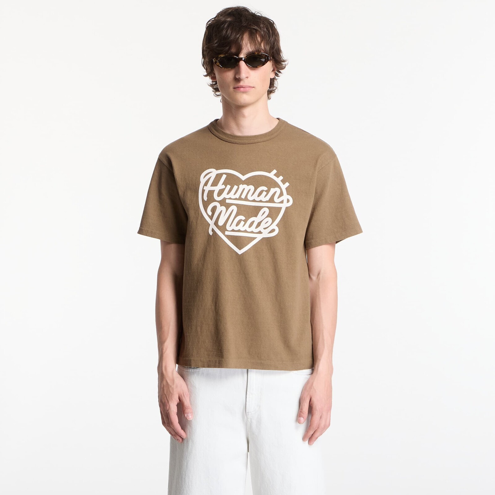 T-shirt HUMAN MADE Color T-Shirt UNISEX Olive Drab L
