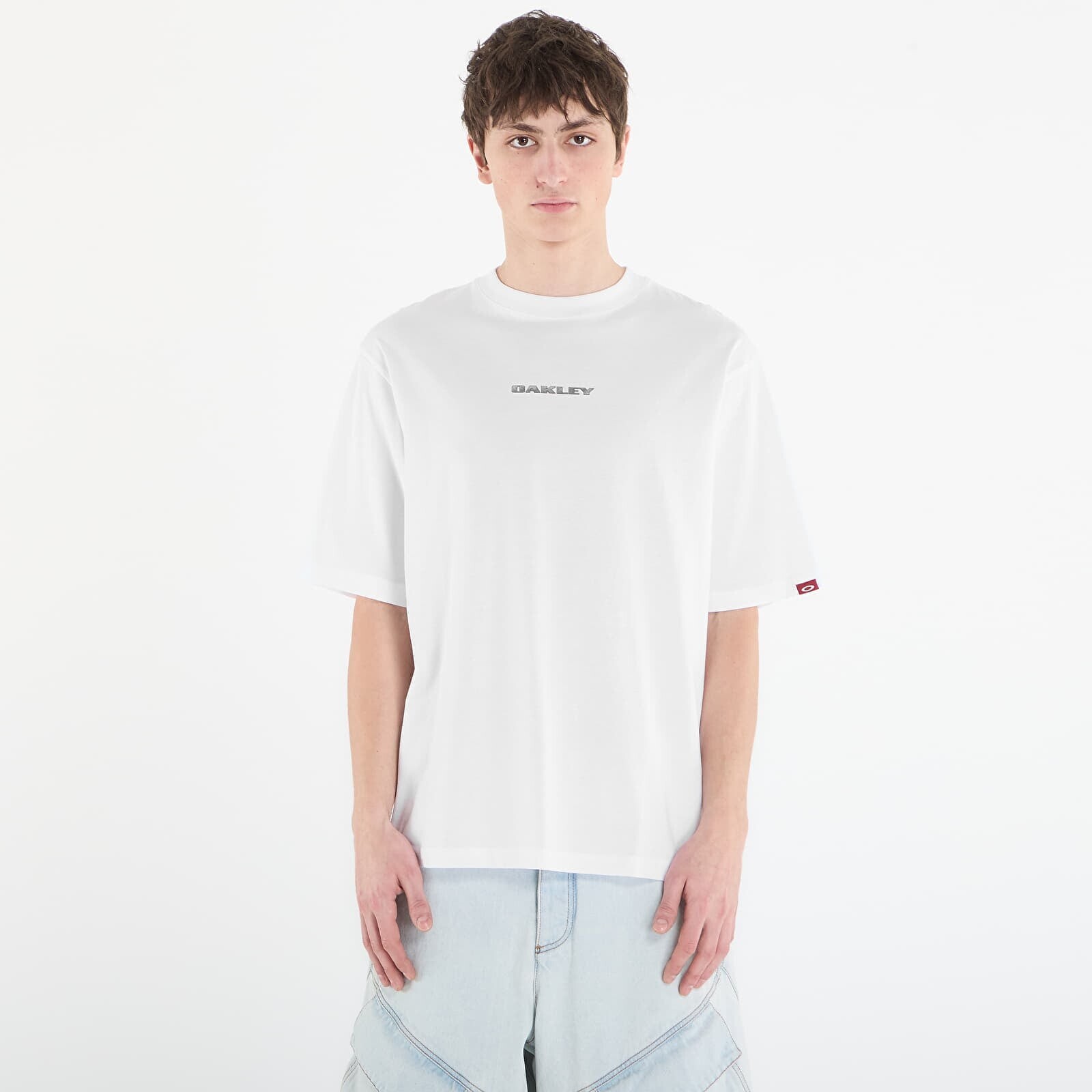 T-shirt Oakley Heritage F&B Ellipse Ss Tee White XXL