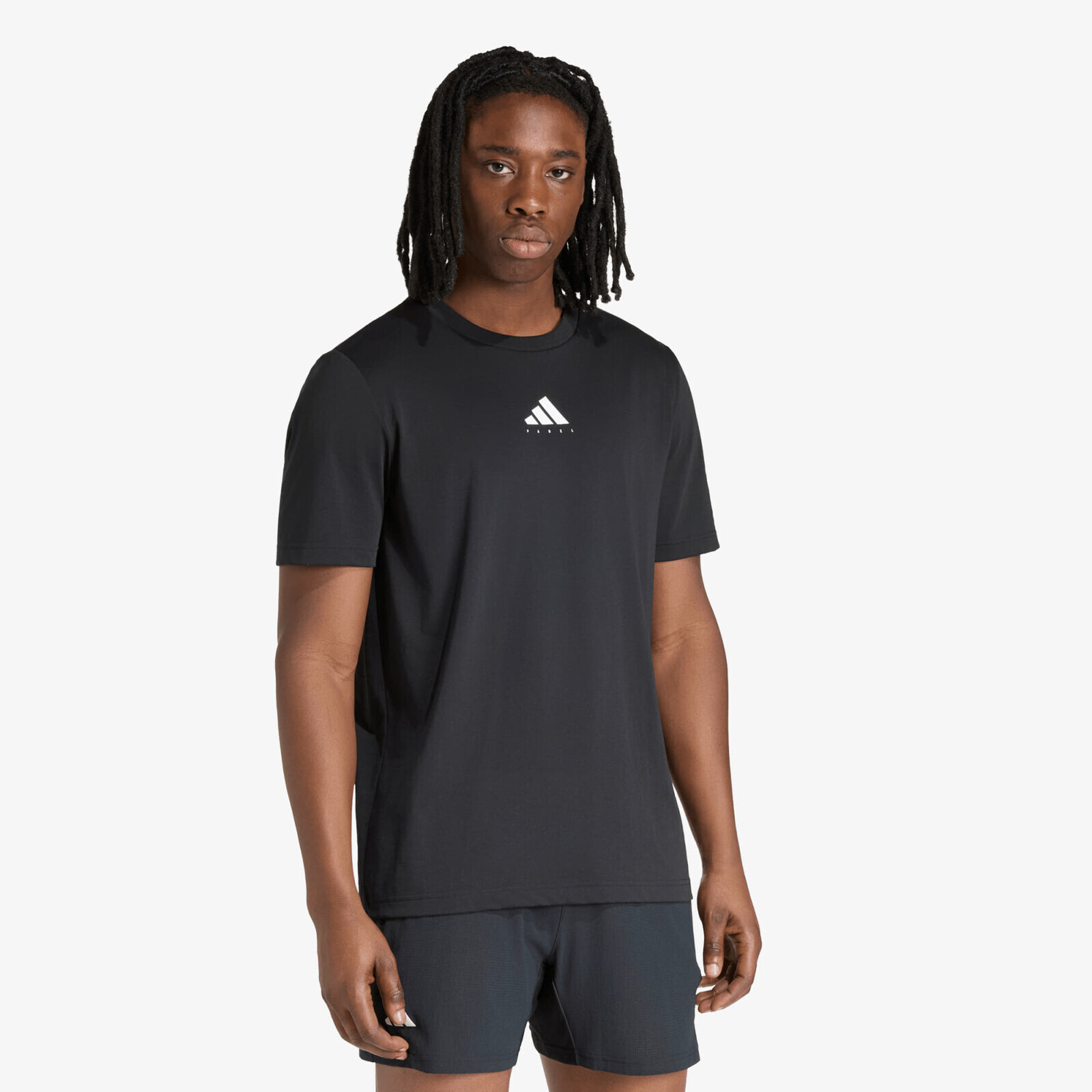 T-shirt adidas M Padel Cat G T Black S