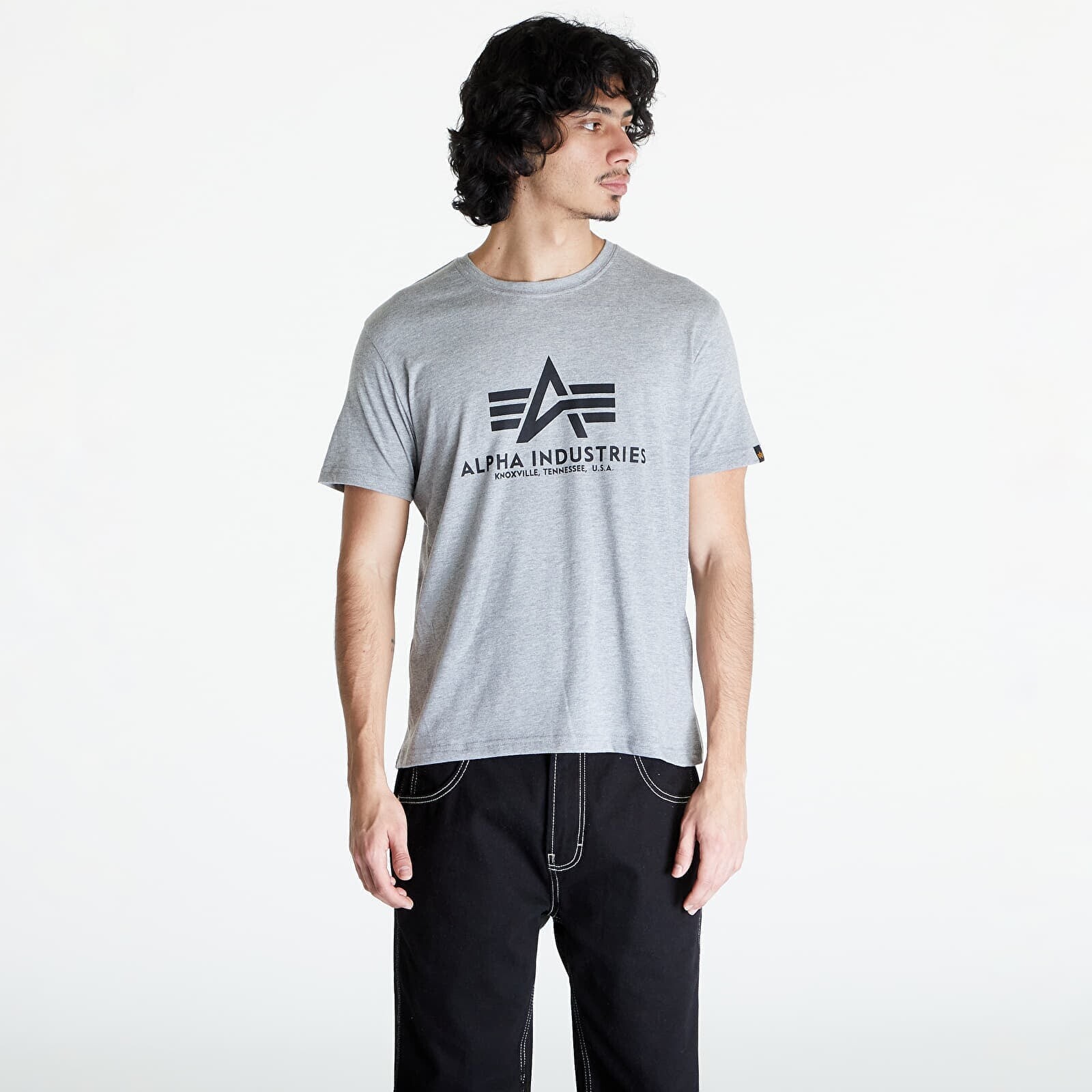 T-shirt Alpha Industries Basic Tee Grey M