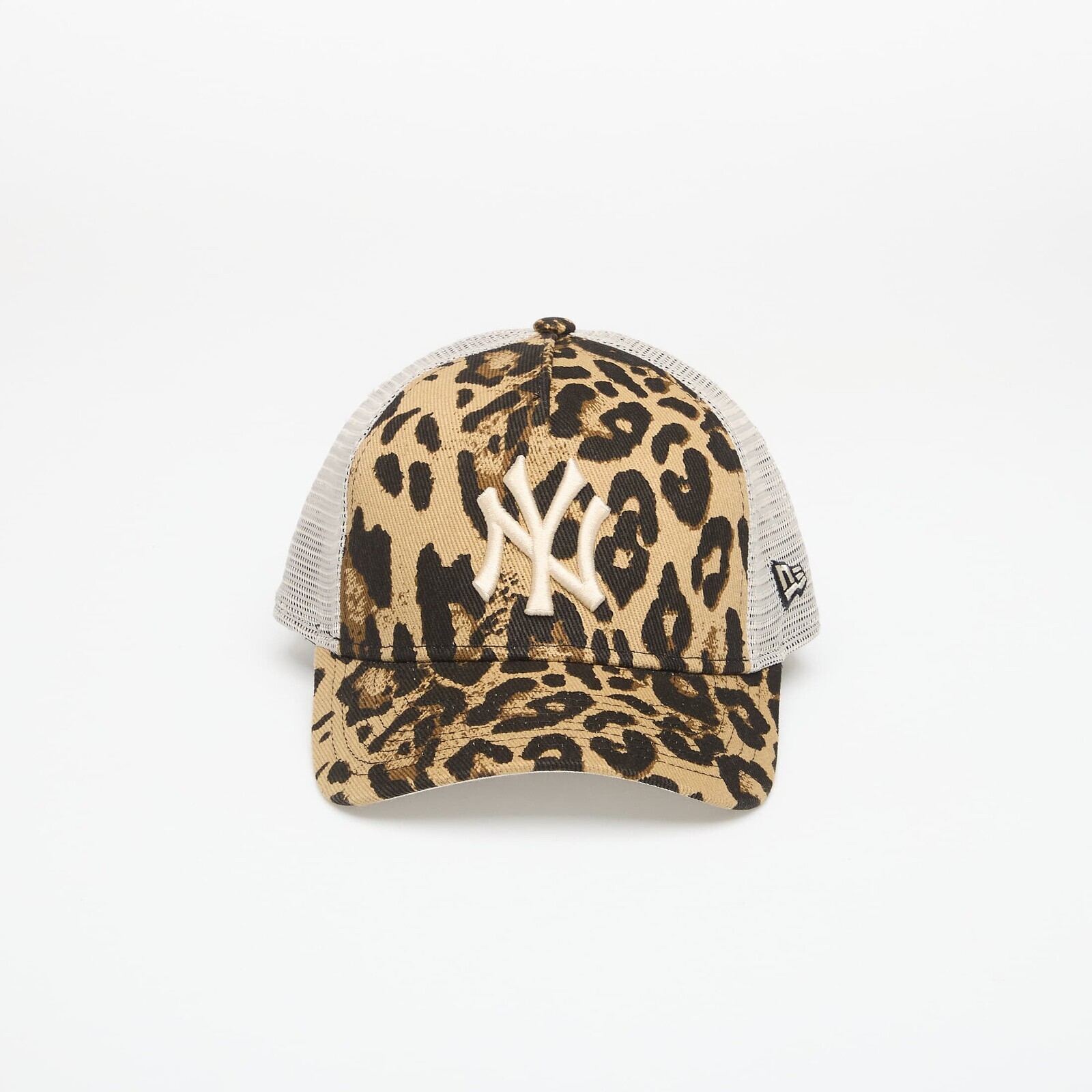 Cap New Era 9FORTY MC AF Trucker Leopard New York Yankees NFL Brown Suede Universal