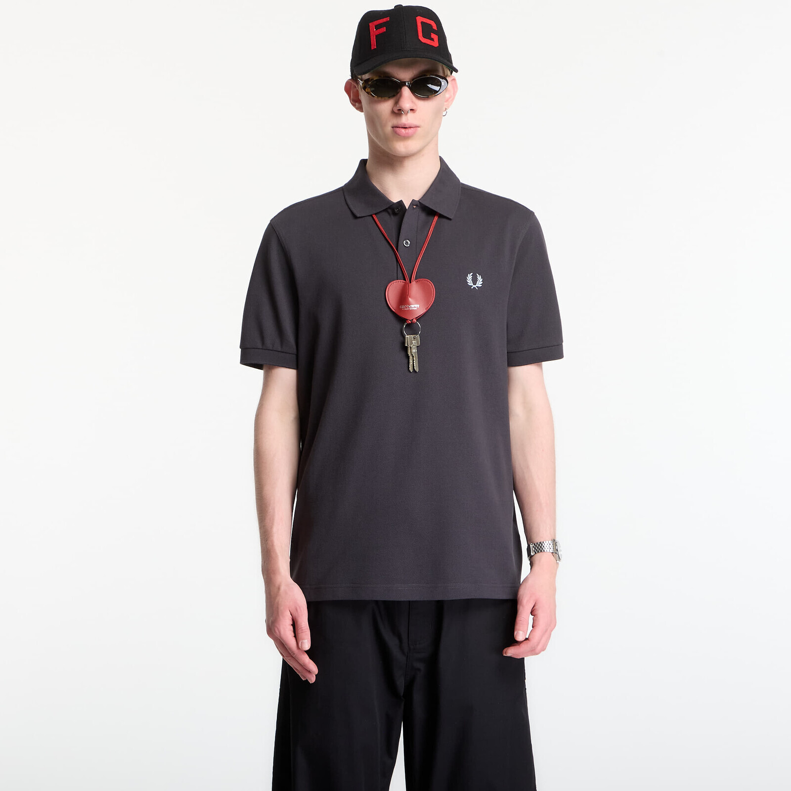 T-shirt Fred Perry The Fred Perry Shirt Anchor Grey S