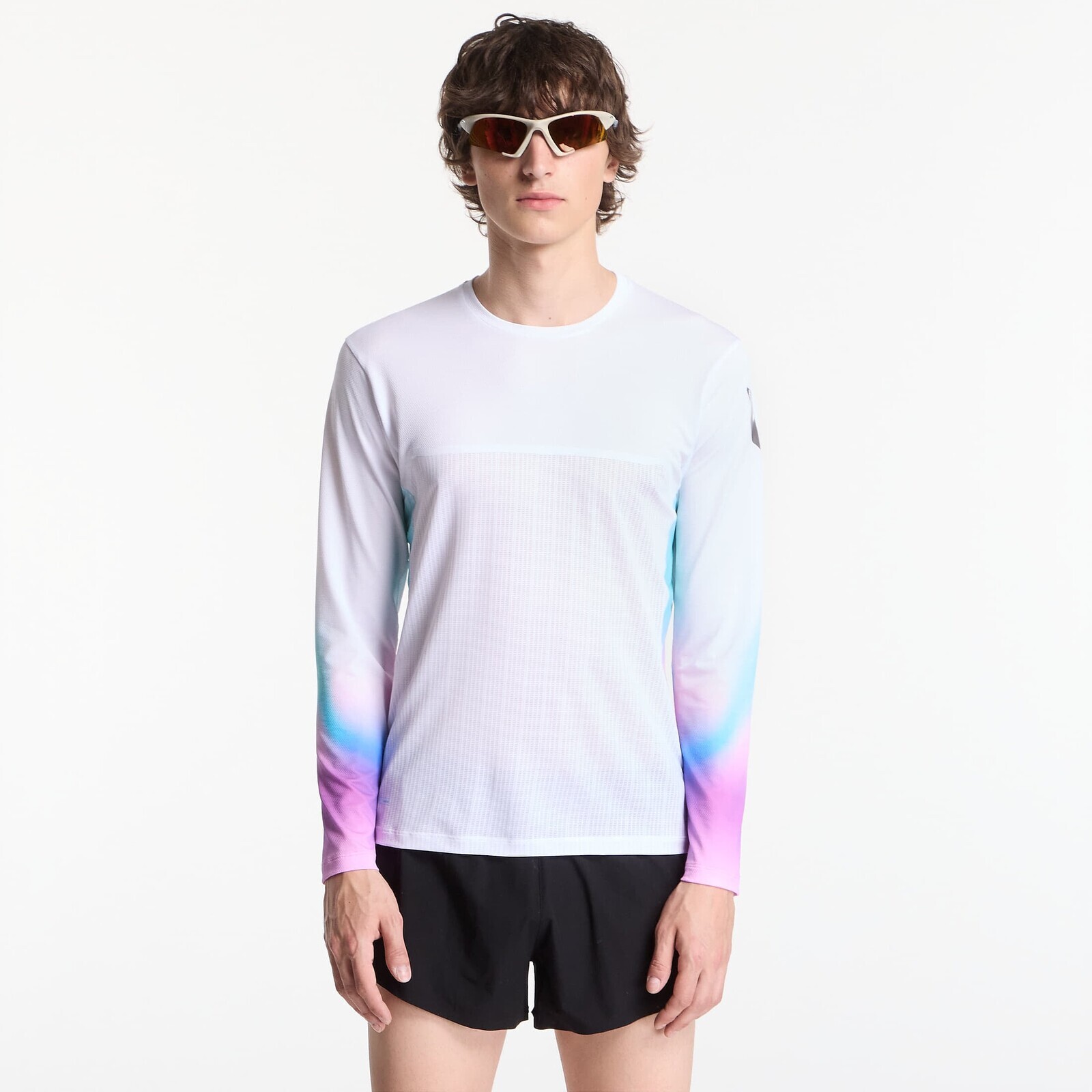 T-shirt SOAR Ls Hot Weather T White/ Blue L