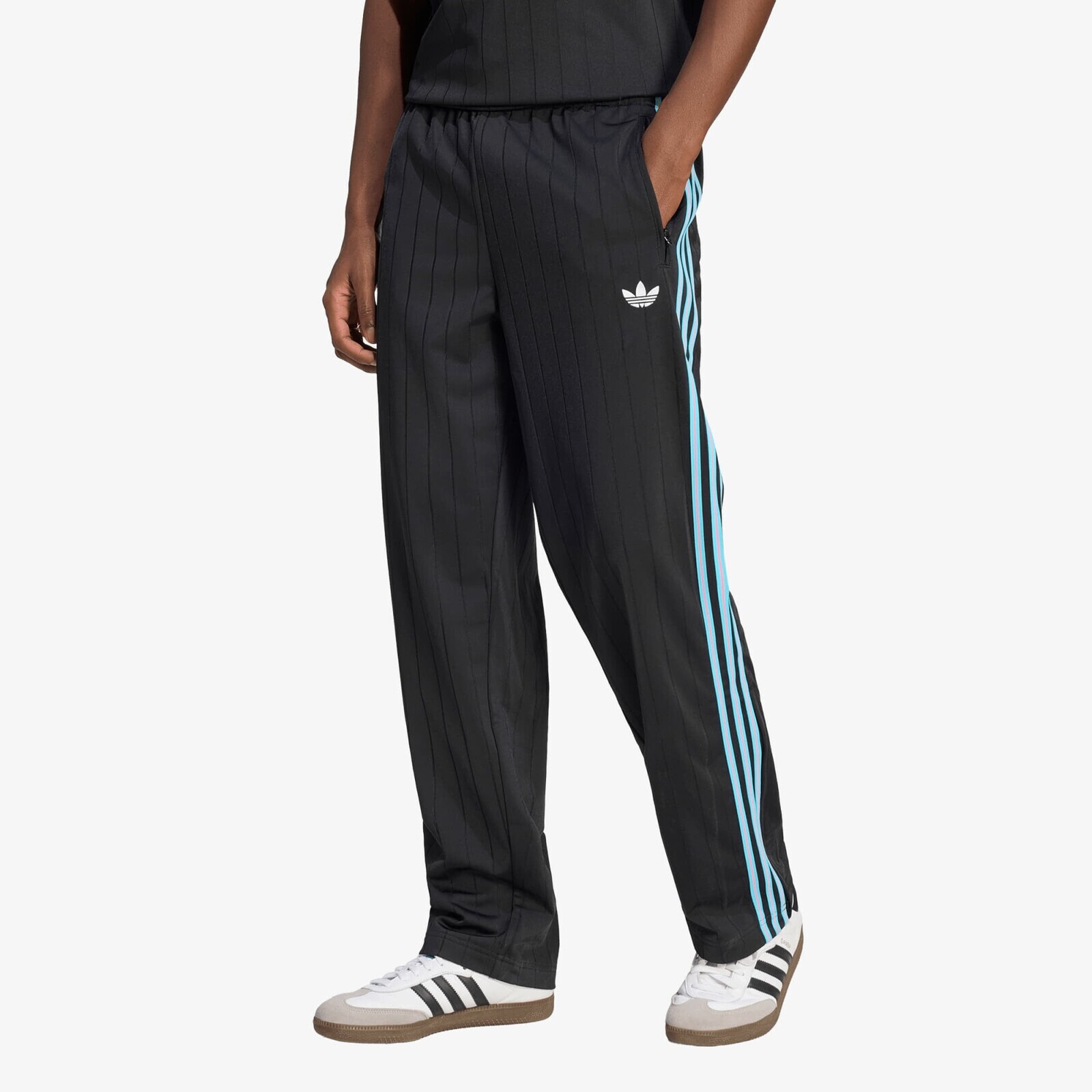 Pants adidas Firebird Drop Needle Track Tracksuit Bottoms Black M