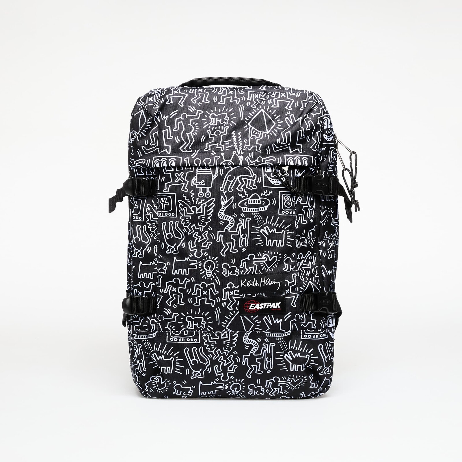 Eastpak x Keith Haring Travelpack Keith Haring Black 42 l