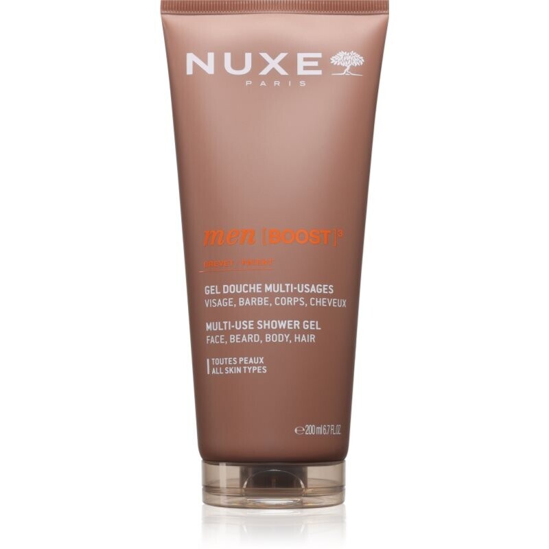 Nuxe Men [BOOST]³ shower gel for face, body, and hair 200 ml