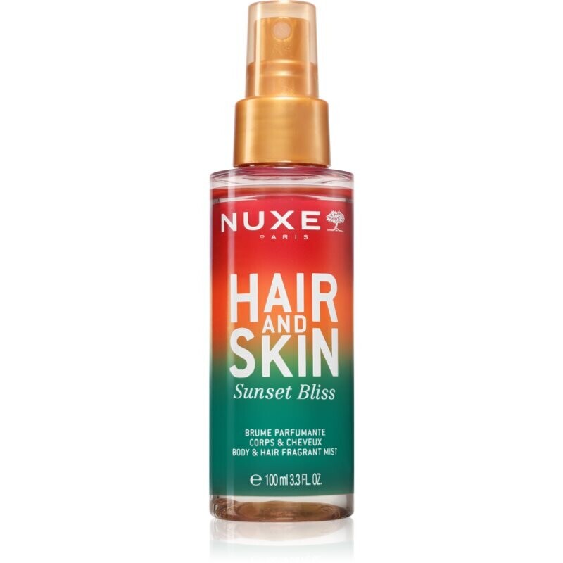 Nuxe Hair & Skin Sunset Bliss scented mist for body and hair for women 100 ml