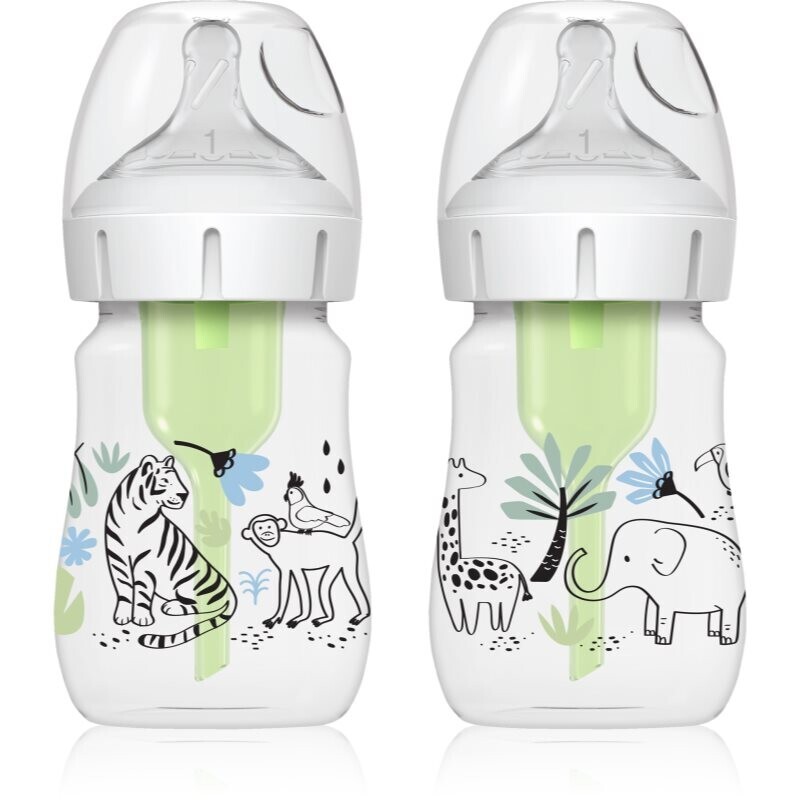 Dr. Brown's Options+ Jungle baby bottle 2x150 ml