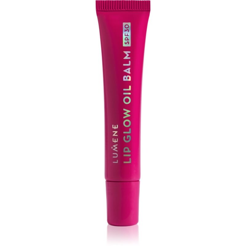 Lumene Lip Glow Oil Balm tinted lip oil SPF 30 shade 3 Cherry 10 ml