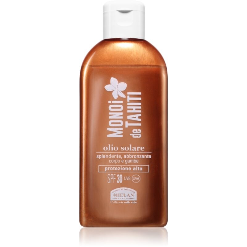 Helan MONOÏ de TAHITI Shiny Suntan Oil SPF30 protective oil for tanning SPF 30 150 ml