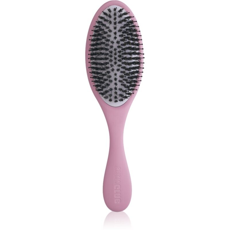 Olivia Garden Club The Reset Detangling&Shine Hairbrush flat brush with bag Pink 1 pc