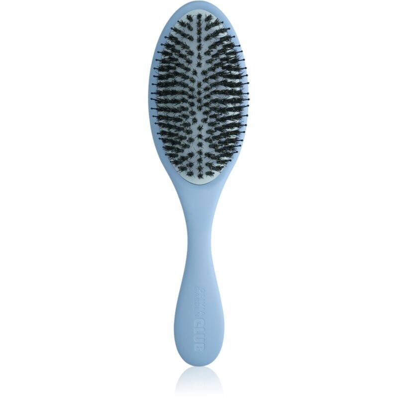 Olivia Garden Club The Reset Detangling&Shine Hairbrush flat brush with bag Blue 1 pc