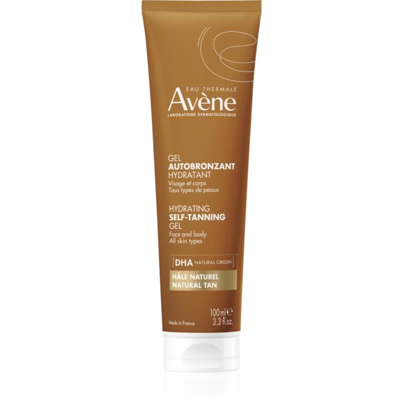 Avène Sun Hydrating Self-Tanning Gel self tan gel for face and body for all skin types 100 ml