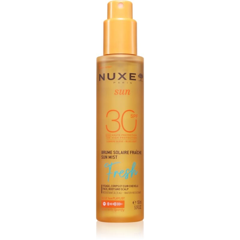 Nuxe Sun Sun Mist Fresh SPF 30 sunscreen spray SPF 30 150 ml