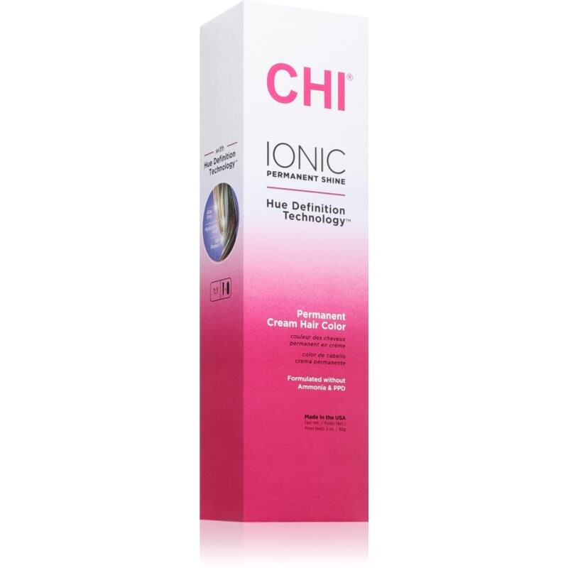 CHI Ionic Permanent Shine Hair Color permanent hair dye 4N - DARK BROWN 85 g