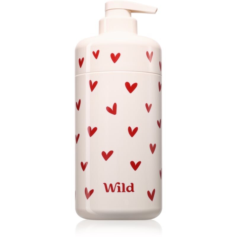 Wild Amber & Oud Heart Case shower gel with bag 300 ml