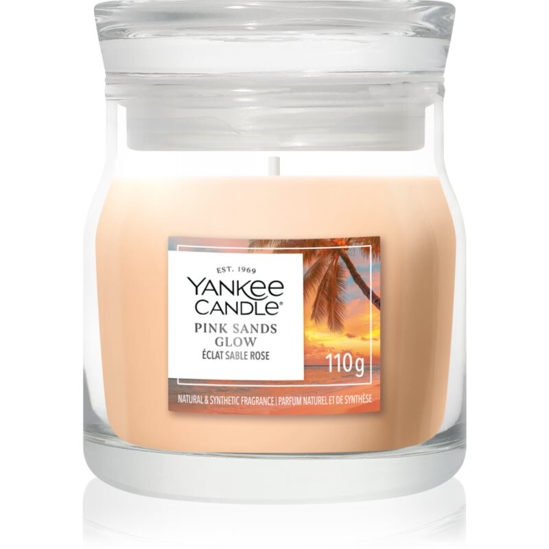 Yankee Candle Pink Sands Glow scented candle Signature 110 g