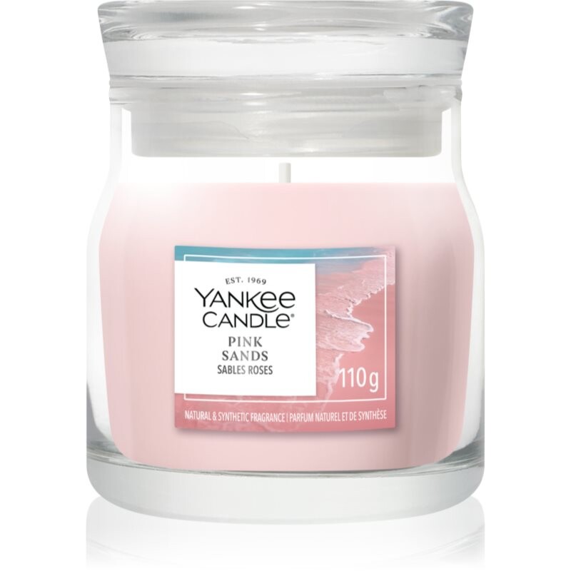Yankee Candle Pink Sands scented candle Signature 110 g