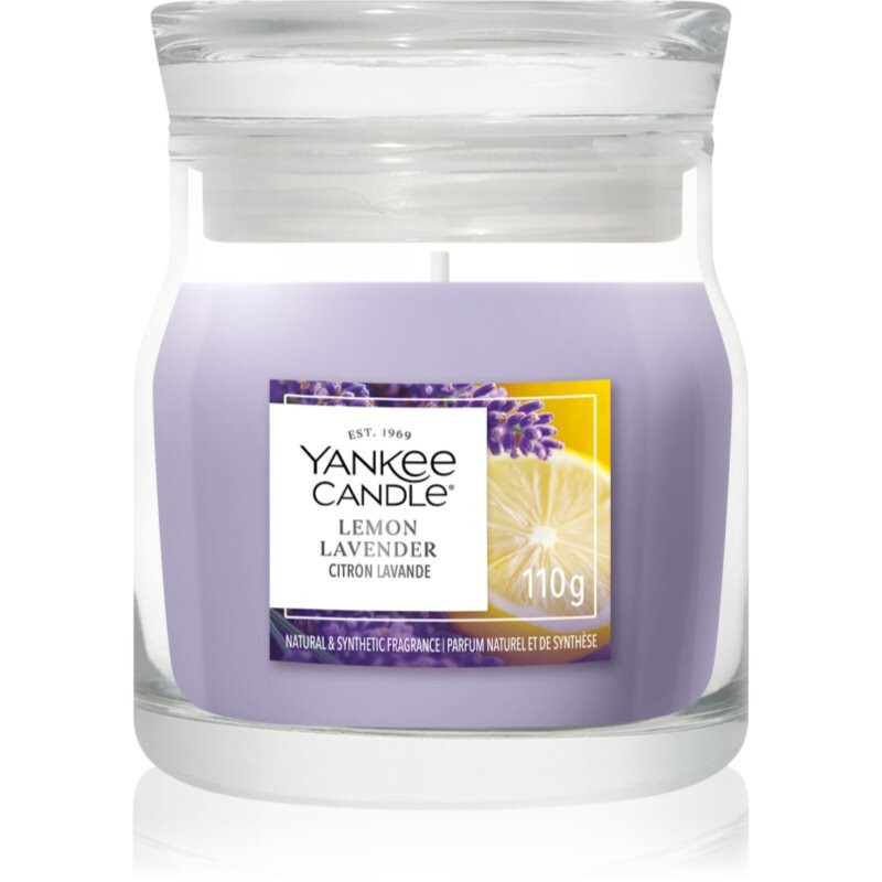 Yankee Candle Lemon Lavender scented candle Signature 110 g
