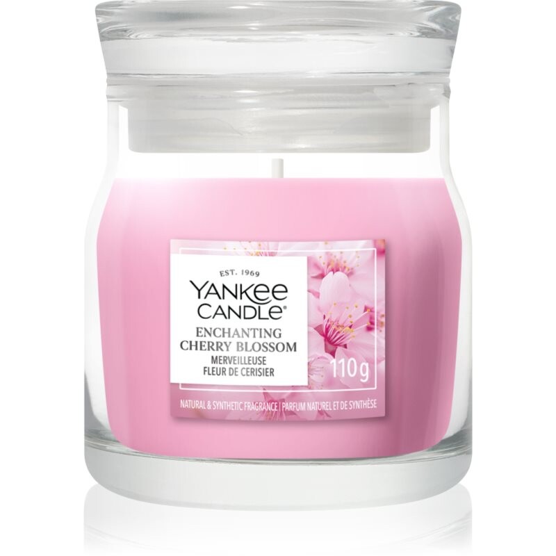 Yankee Candle Enchanting Cherry Blossom scented candle Signature 110 g