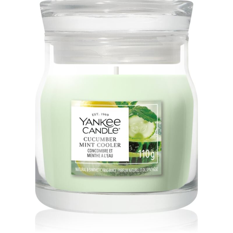Yankee Candle Cucumber Mint Cooler scented candle Signature 110 g