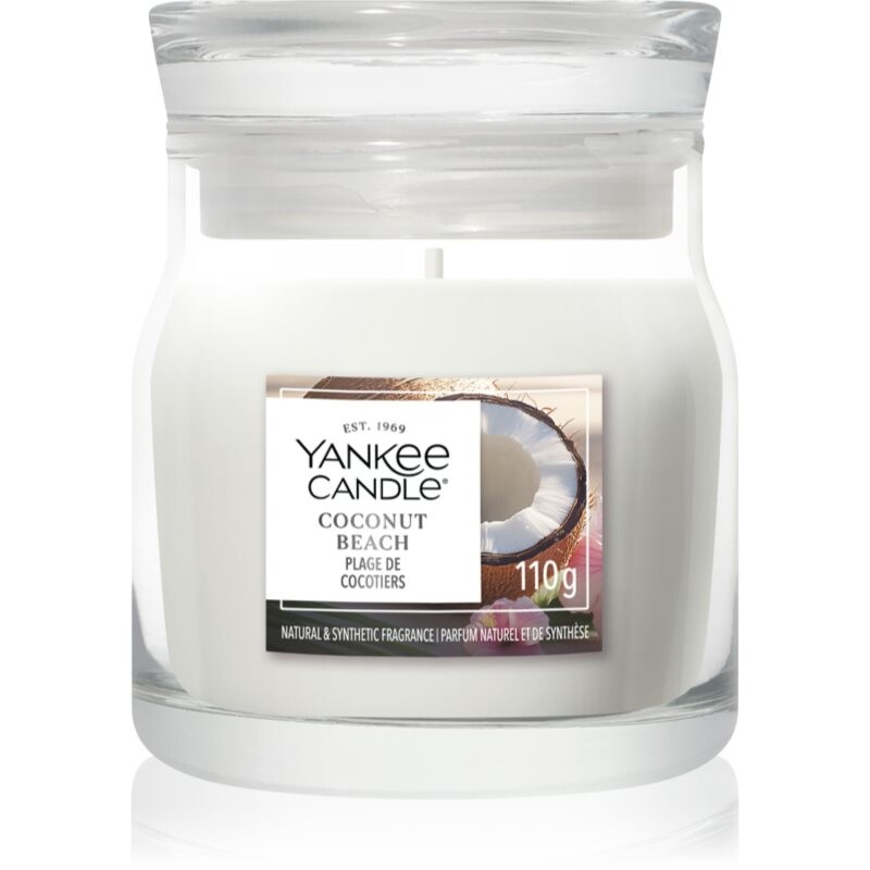 Yankee Candle Coconut Beach scented candle Signature 110 g