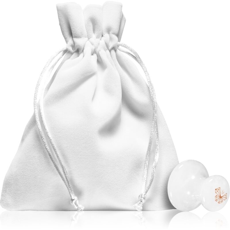 Crystallove Clear Quartz Mushroom massage tool for the face 1 pc