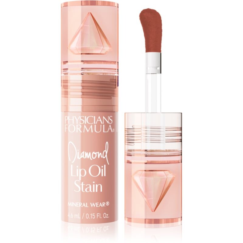Physicians Formula Mineral Wear® Diamond Lip Oil Stain tinted lip oil shade Natural Nude 4.6 ml
