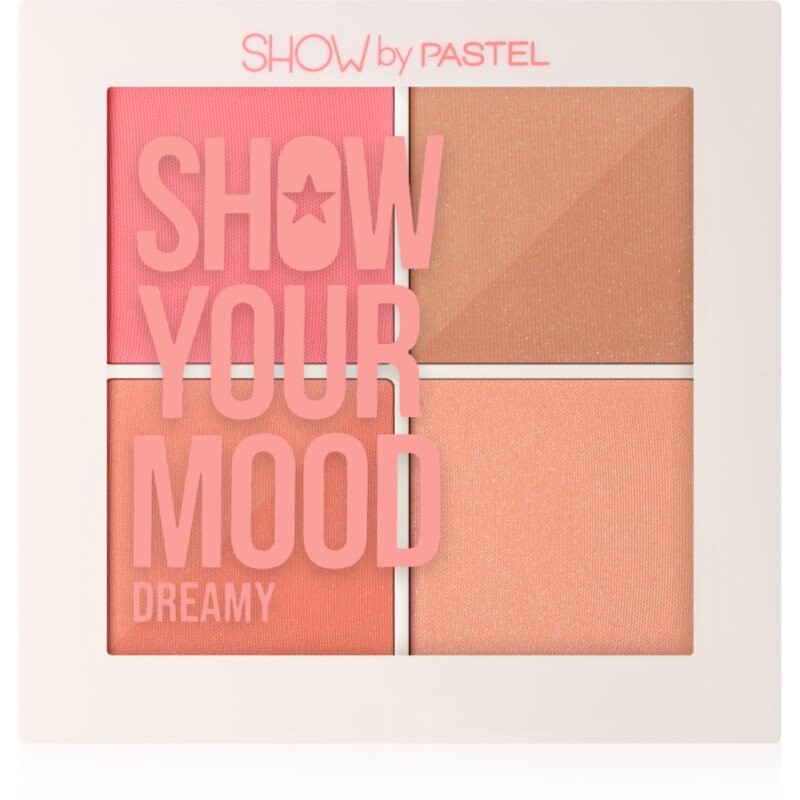 Pastel Show Your Mood blusher palette shade Dreamy 4x4.3 g