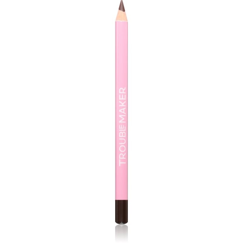 Trouble Maker Overdo It lip liner shade Zip It Deep Brown 1 g