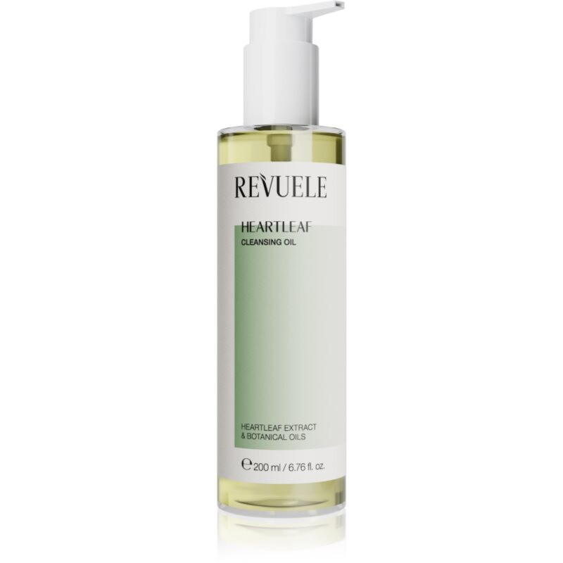 Revuele Heartleaf Cleansing Oil oil cleanser and makeup remover for the face 200 ml