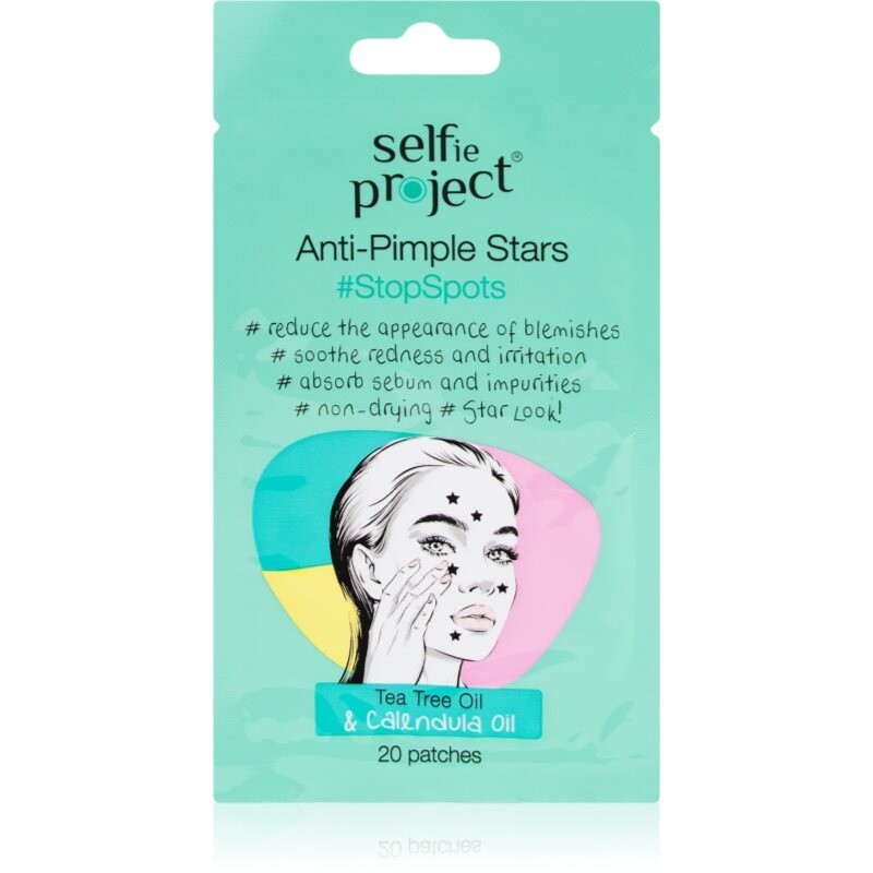 Selfie Project Anti-Pimple Stars patches for problem skin with tea tree oil 20 pc