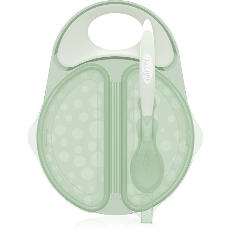 Dr. Brown's Travel bowl with spoon bowl travel 4 m+ 1 pc