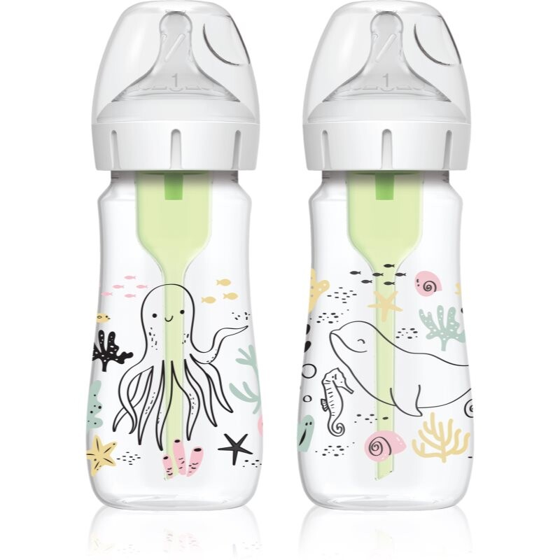 Dr. Brown's Options+ Ocean baby bottle 2x270 ml