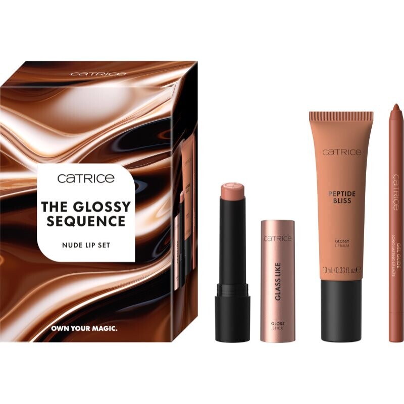 Catrice The Glossy Sequence Nude Lip Set lip set