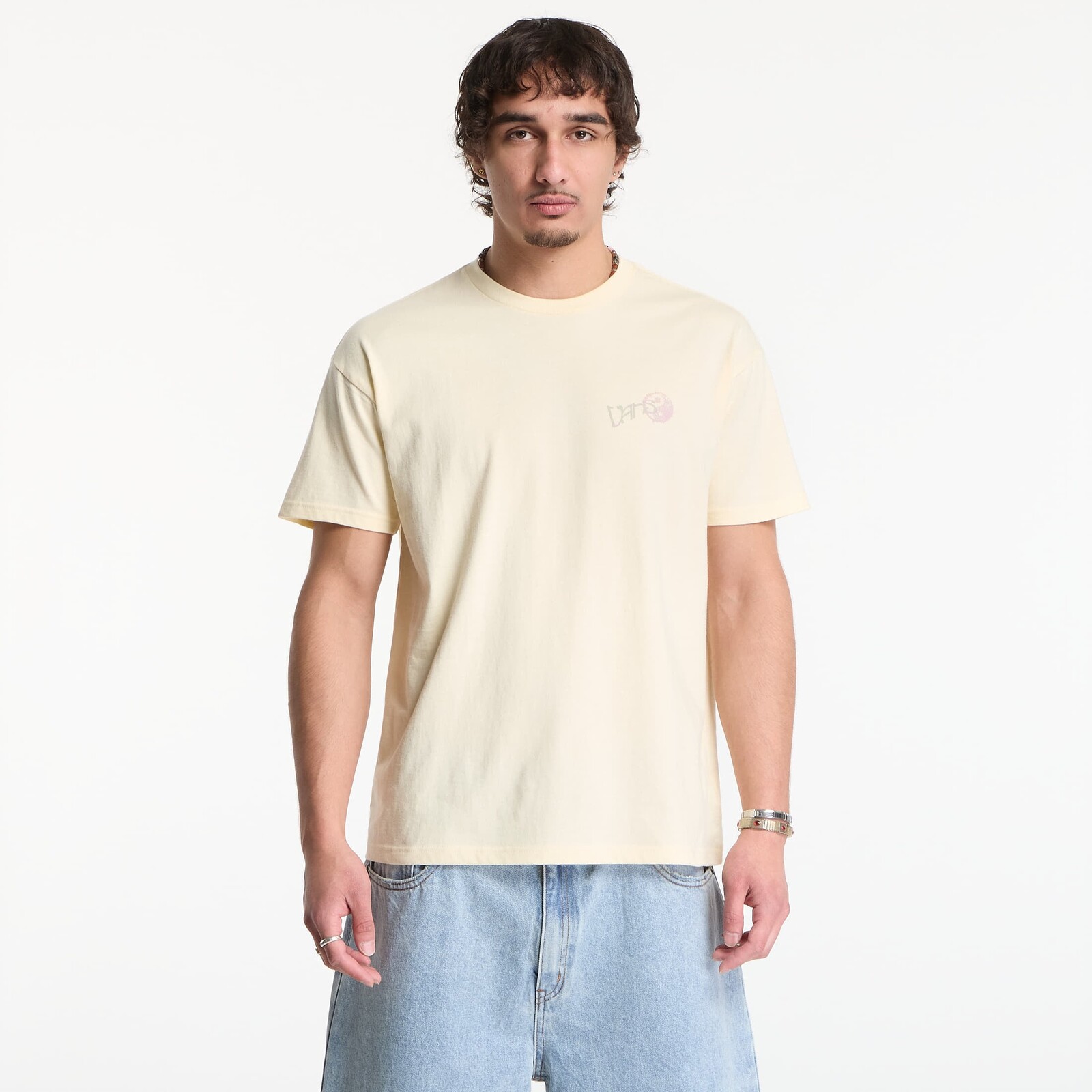 T-shirt Vans Yin And Yang Ss Tee Almond Crisp S