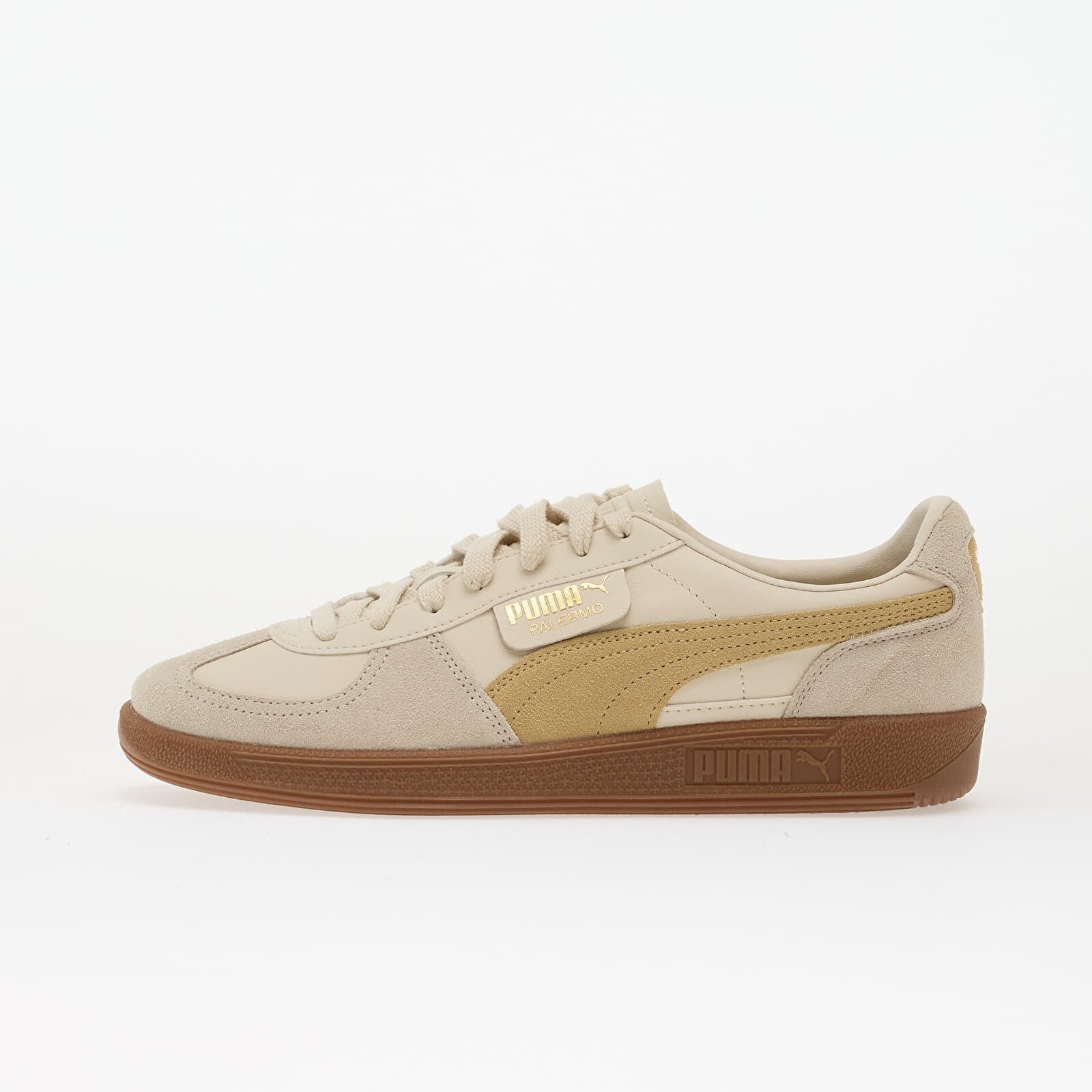 Sneakers Puma Palermo Lth Alpine Snow-Desert Dust-Gum UK 9.5