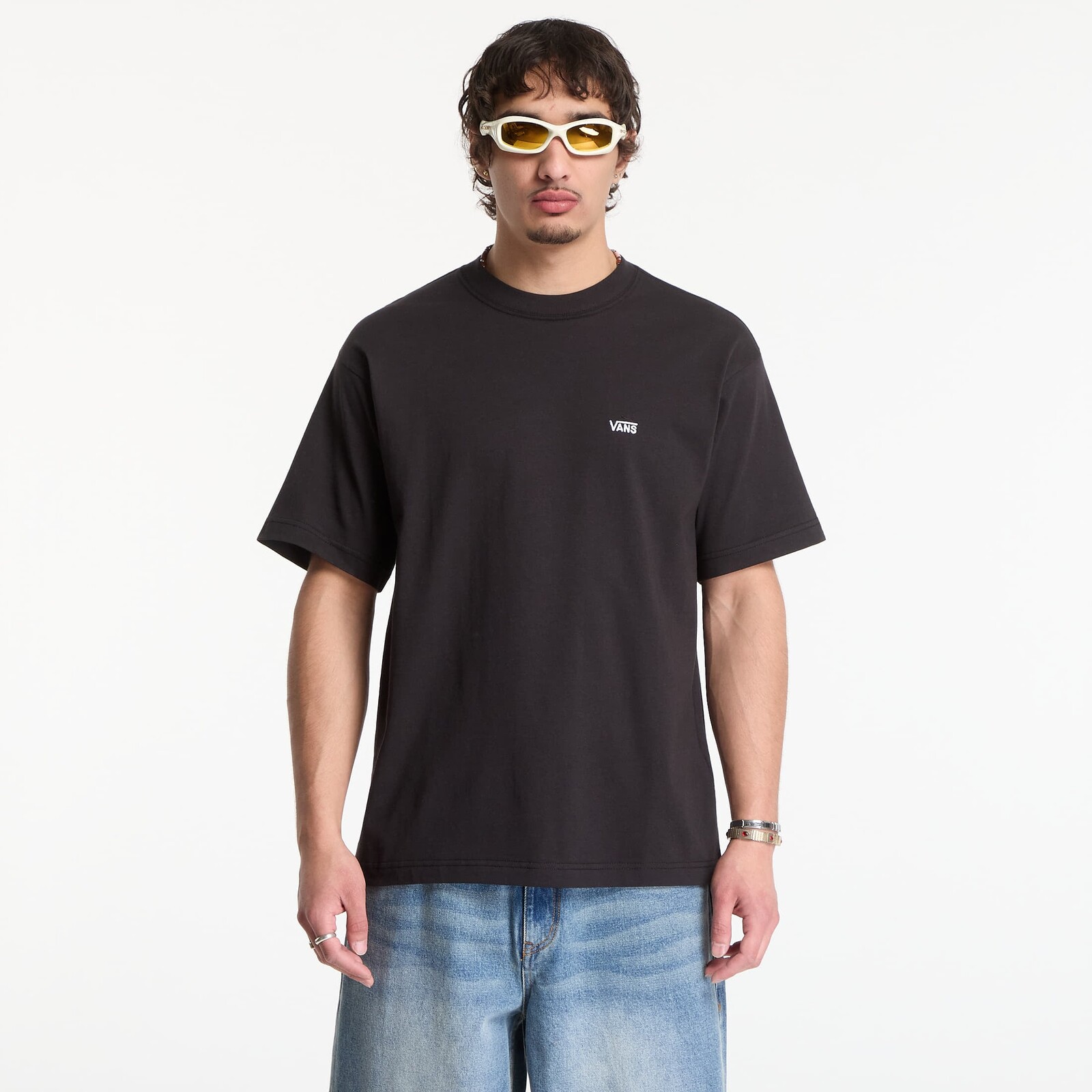 T-shirt Vans Left Chest Ii Loose Ss Black S