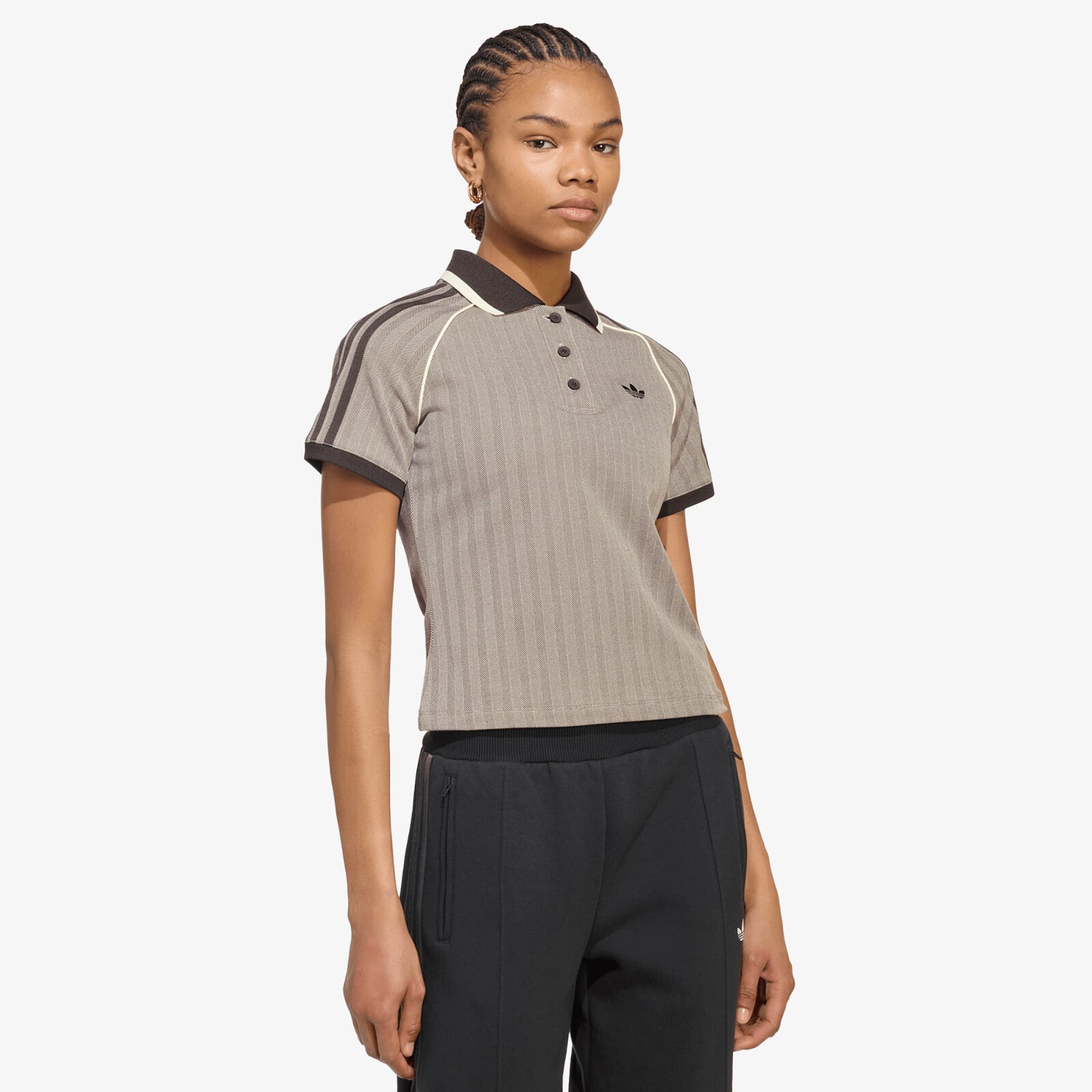 T-shirt adidas Polo Shirt Light Brown XS