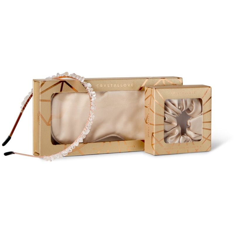 Crystallove Gold Silk Set gift set for hair