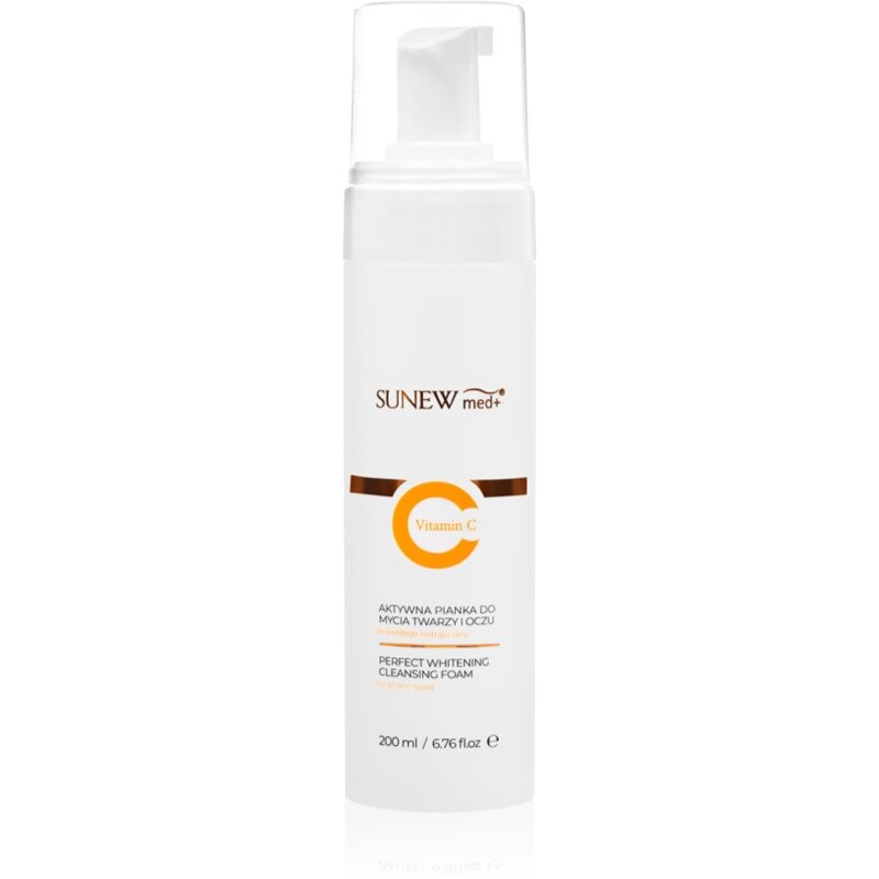 SUNEWMED+ Active Foaming Cleanser Face and Eye Makeup Removal active vitamin c foaming cleanser for face and eye makeup removal 200 ml